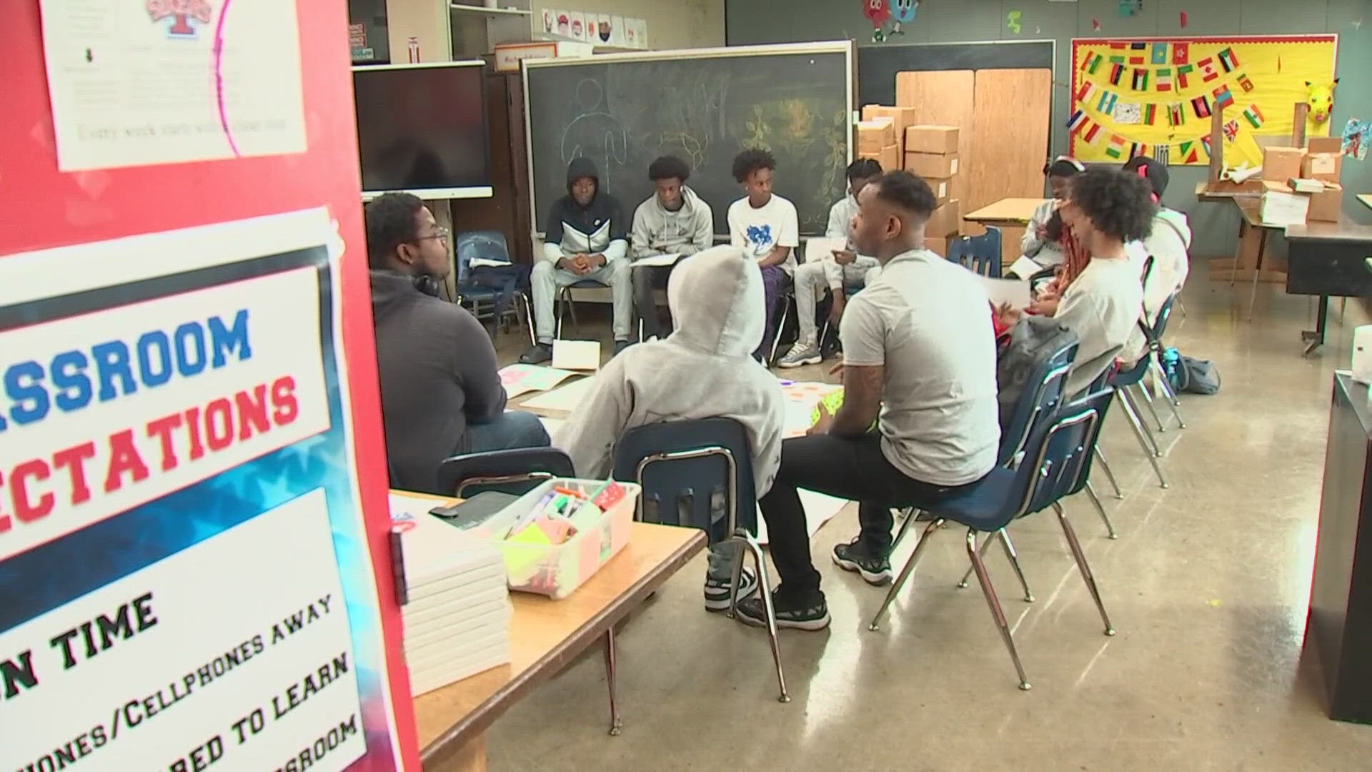 Students at Independence High School are looking to create a safe space to address gun violence in their community.