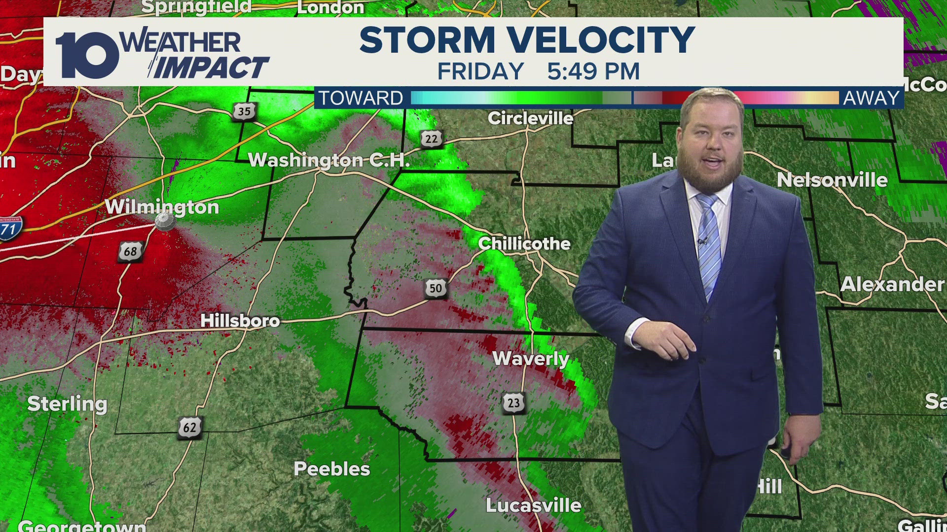 The bulk of Helene is moving out, but it will still be a rainy weekend.