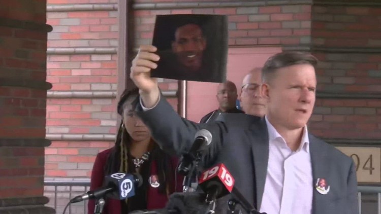 Attorney for Jayland Walker's family speaks after police release bodycam footage of shooting death