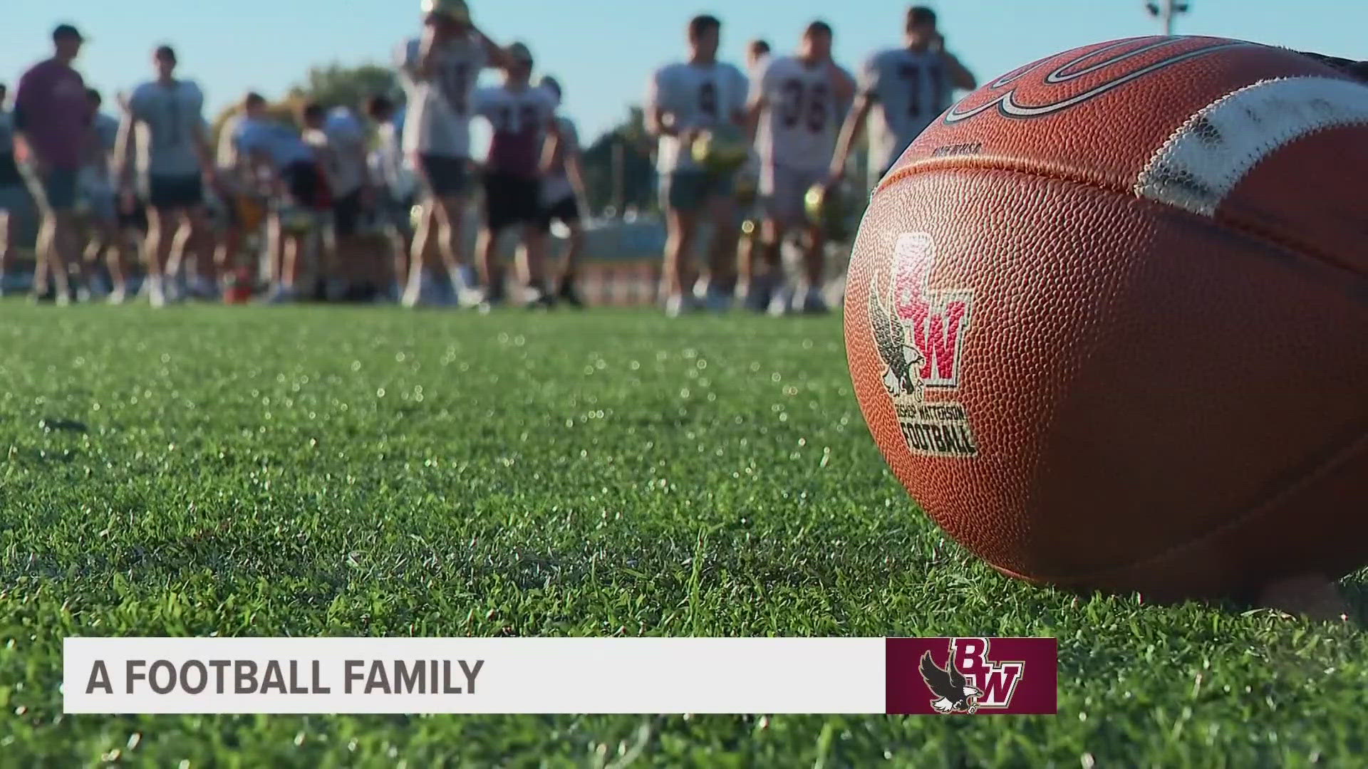 Four members of the Bellisari family are showcasing their talents on the football field and on the sidelines at Bishop Watterson.