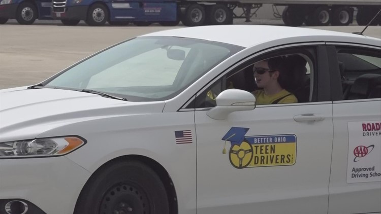 Young drivers take part in second round of free defense driving courses