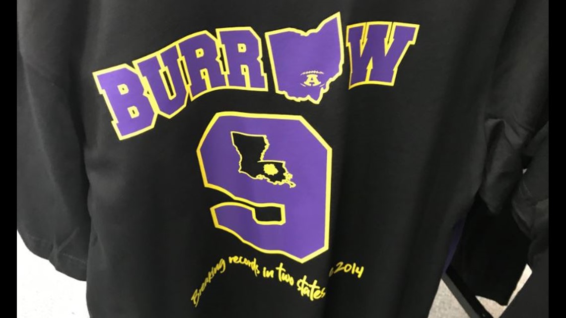 joe burrow cajun spelling jersey