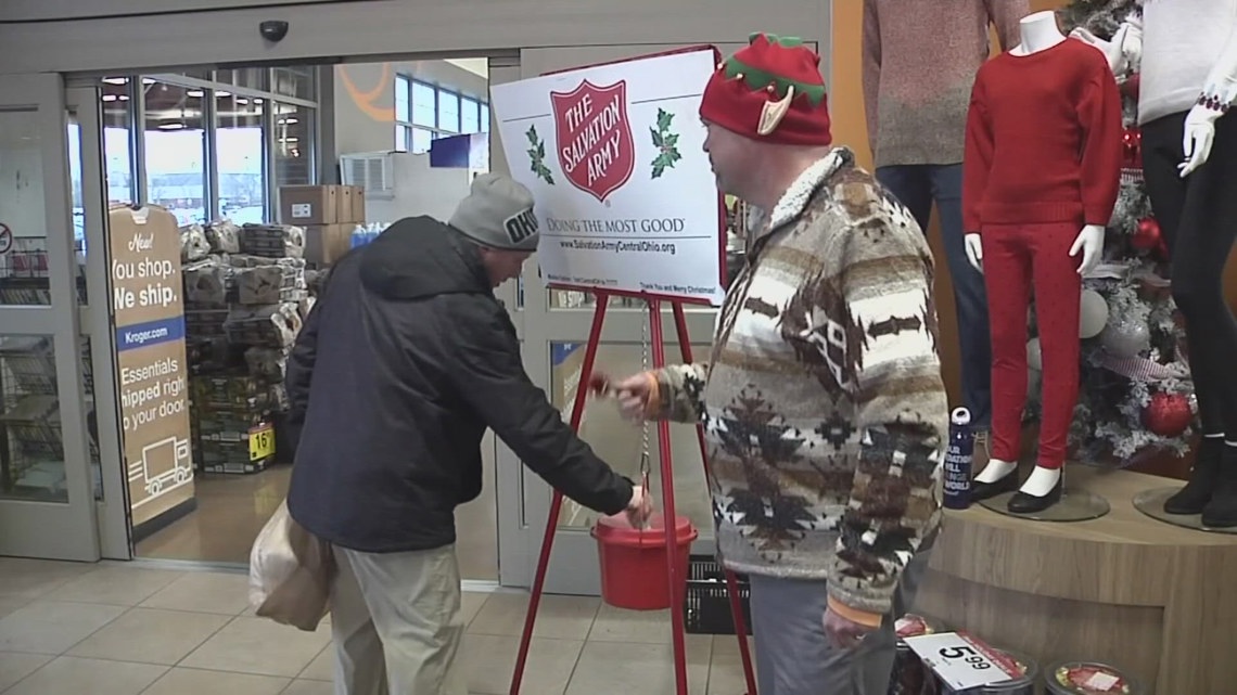 Salvation Army in central Ohio sees Red Kettle donations drop amid volunteer shortage