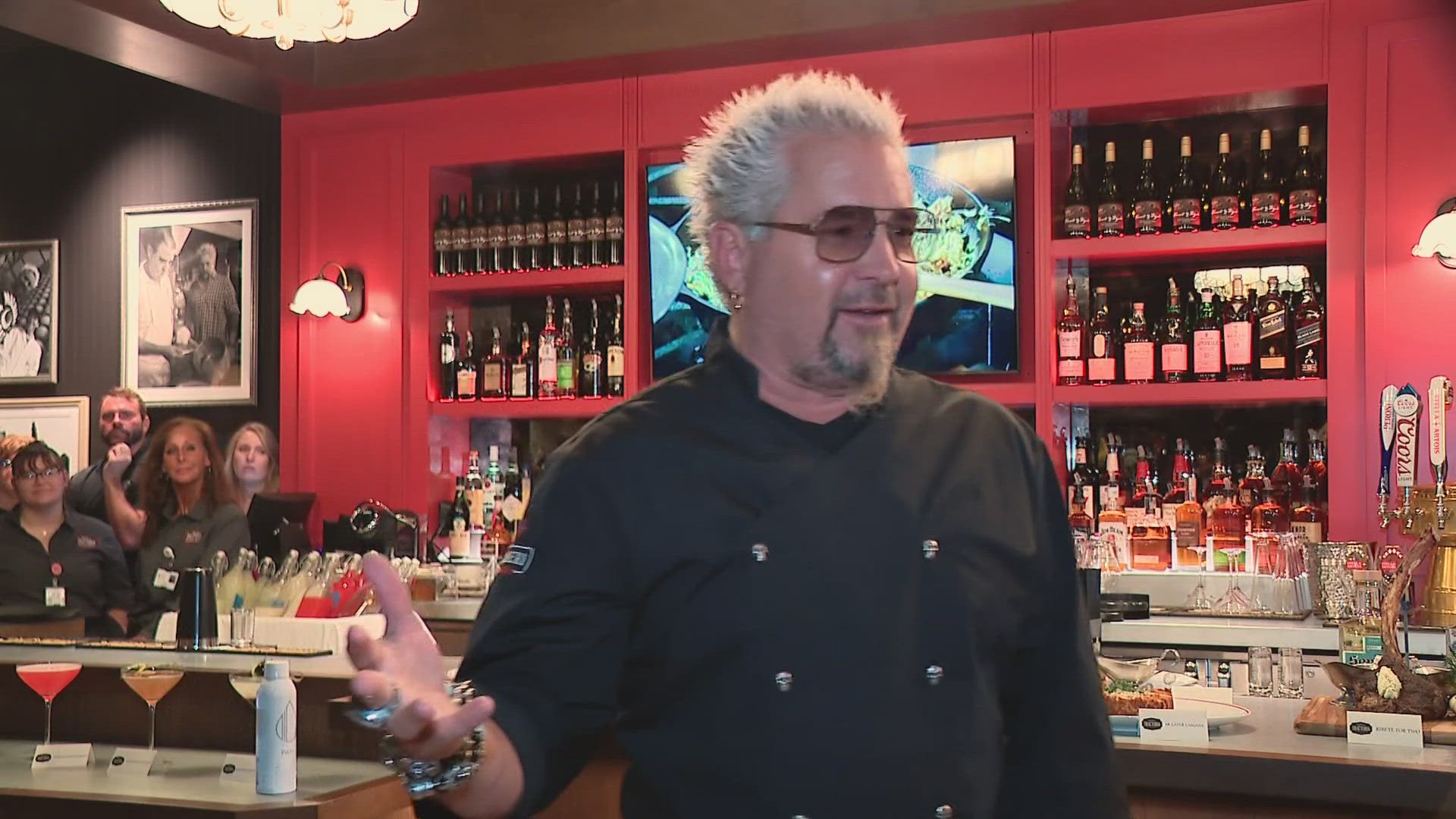 Fieri’s new restaurant is located at Eldorado Scioto Downs, just 15 minutes south of downtown Columbus.