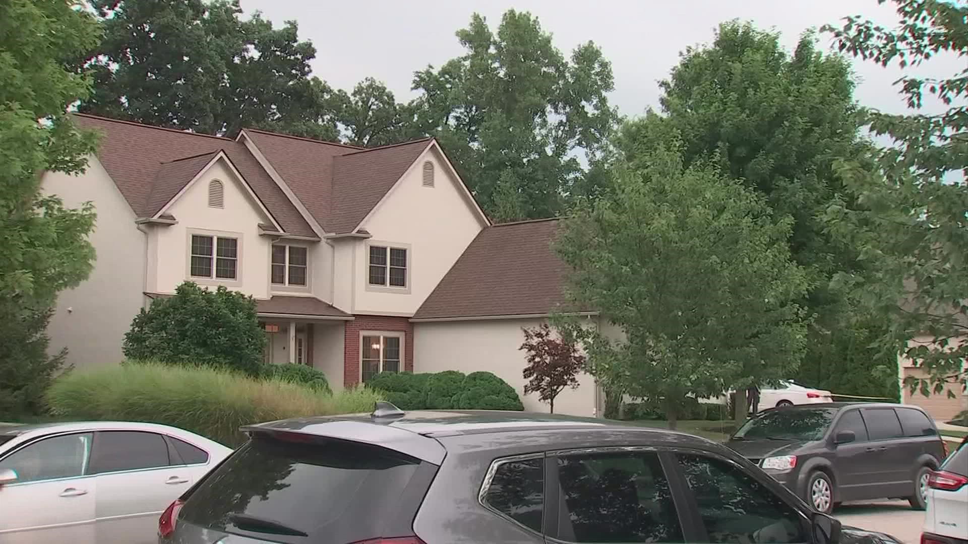 The Delaware County Sheriff's office identified the father and his 14-year-old son who were found dead inside the home.