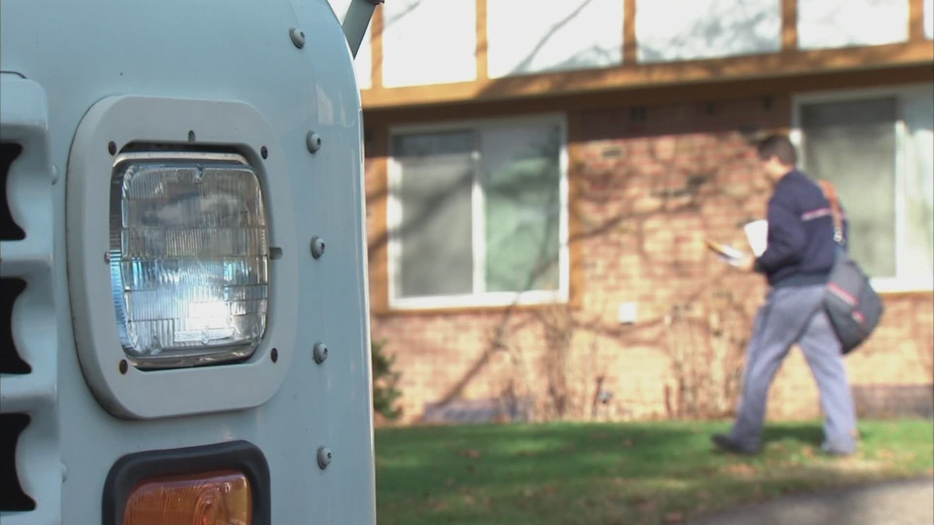 Local mail carriers say that they don't deserve the blame for late deliveries.