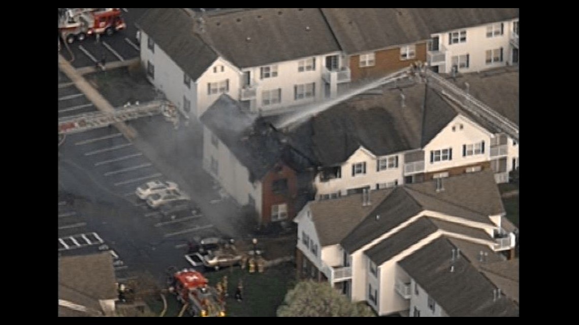 Crews battle fire at northwest Columbus apartment complex | 10tv.com