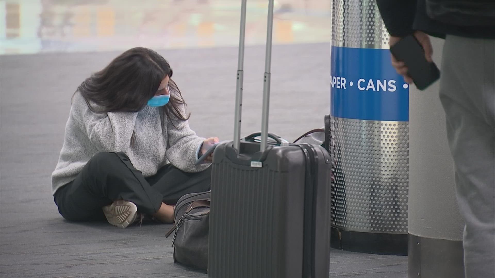 Staffing shortages and weather are being blamed for major airline cancellations over the weekend.