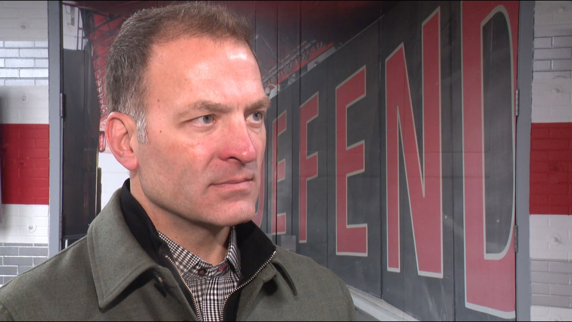 In an interview with 10TV's Dom Tiberi, Bjork discusses his support for coach Ryan Day in the playoffs — and beyond.