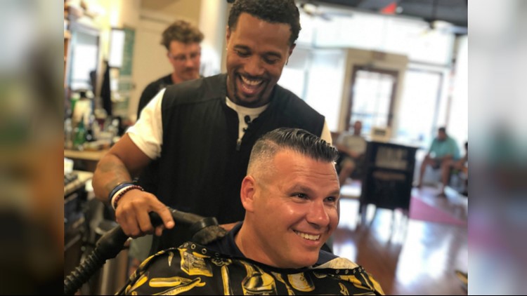 Columbus cop, ex-con send hope into world with haircuts and school supplies  
