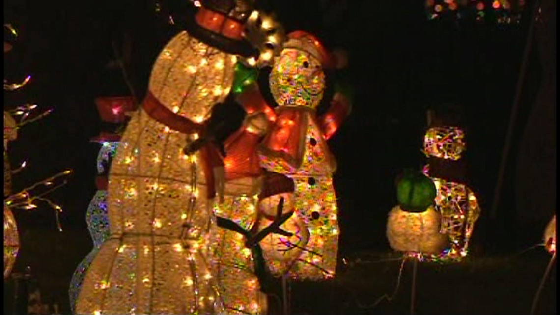 Vandals Target Hilliard Man’s Elaborate Christmas Display