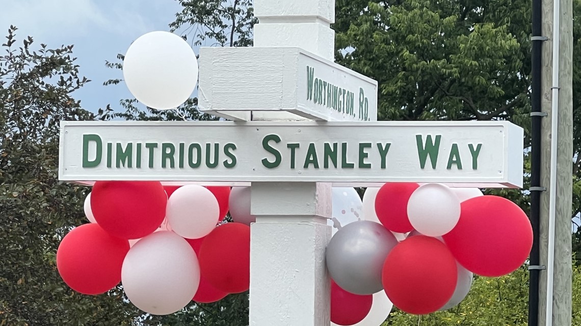 Westerville renames street in honor of Dimitrious Stanley