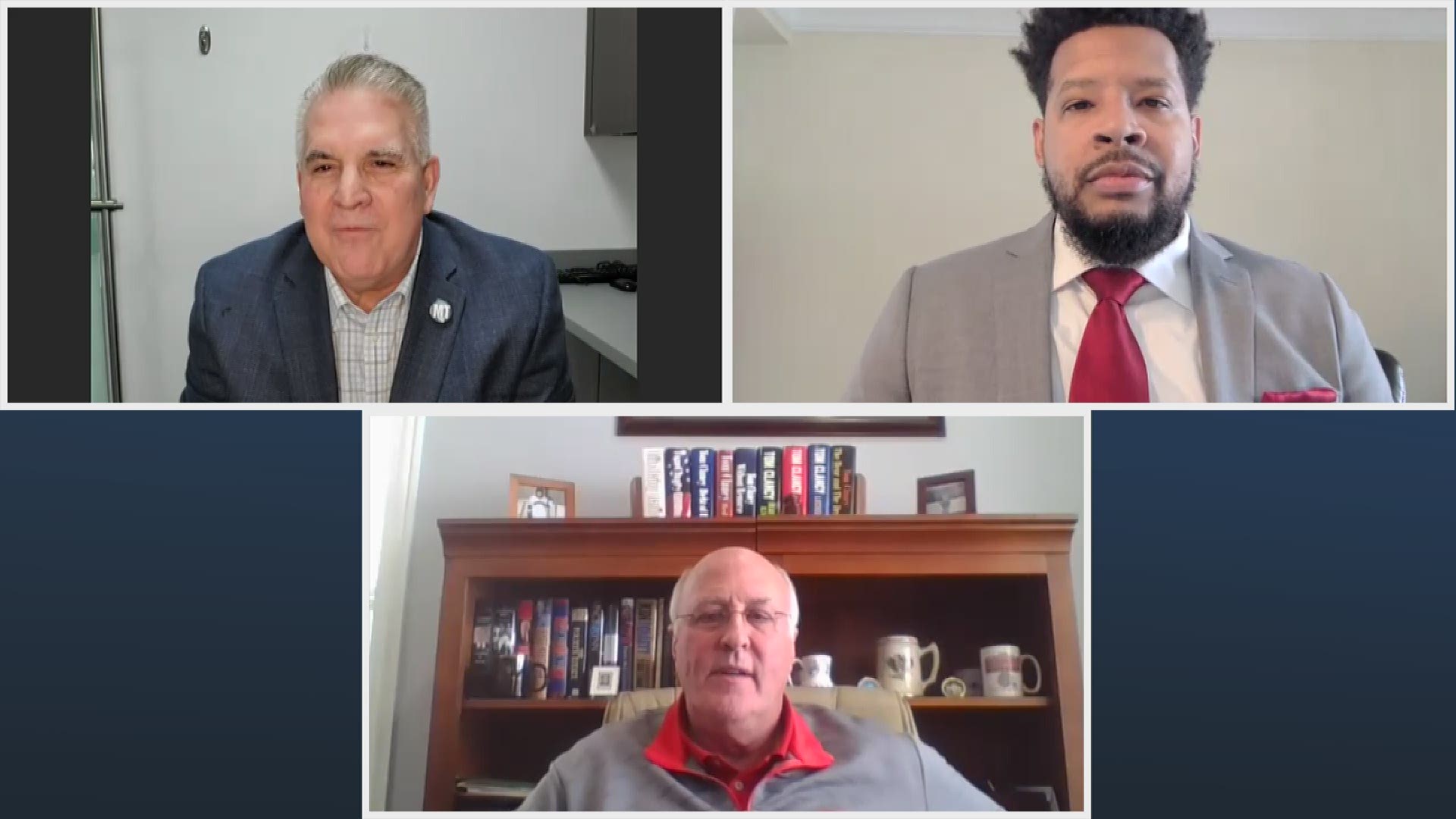 Dom Tiberi talks to former Buckeyes George Reese and Rick Smith