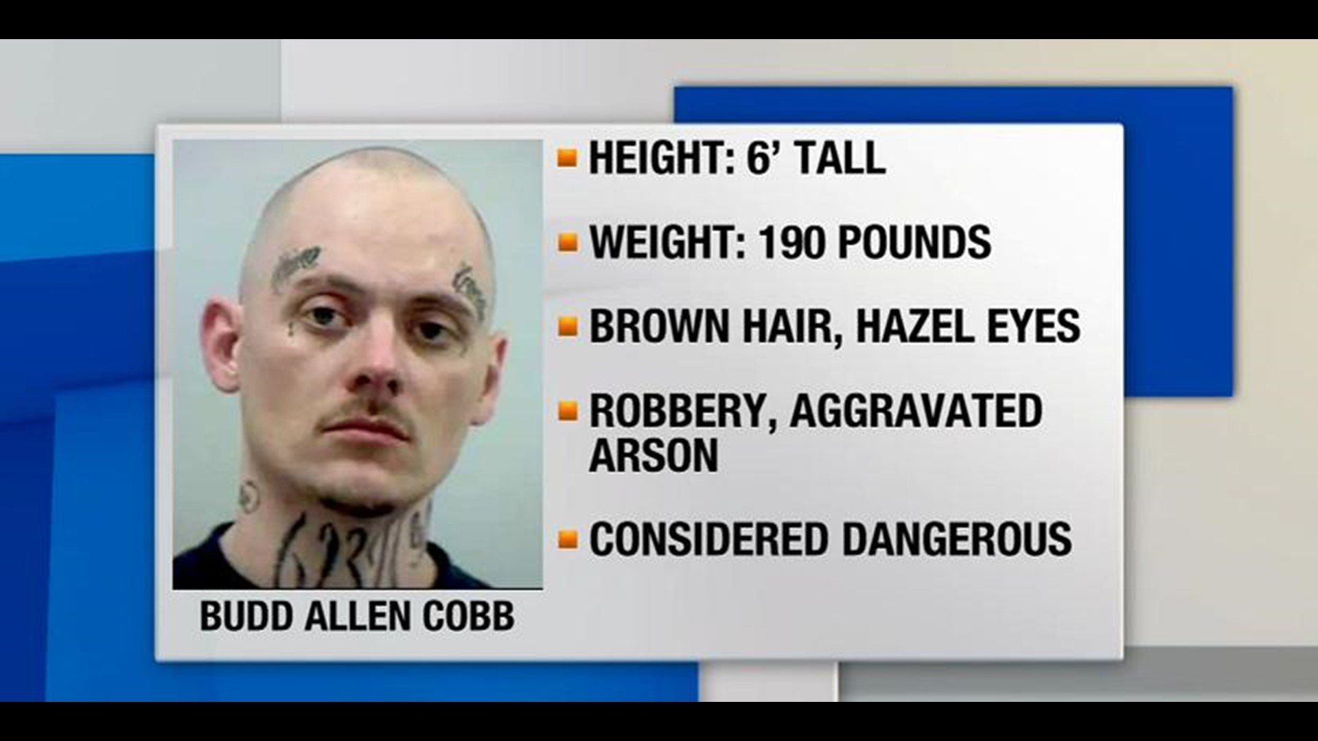 Guernsey County Jail Escapee Arrested