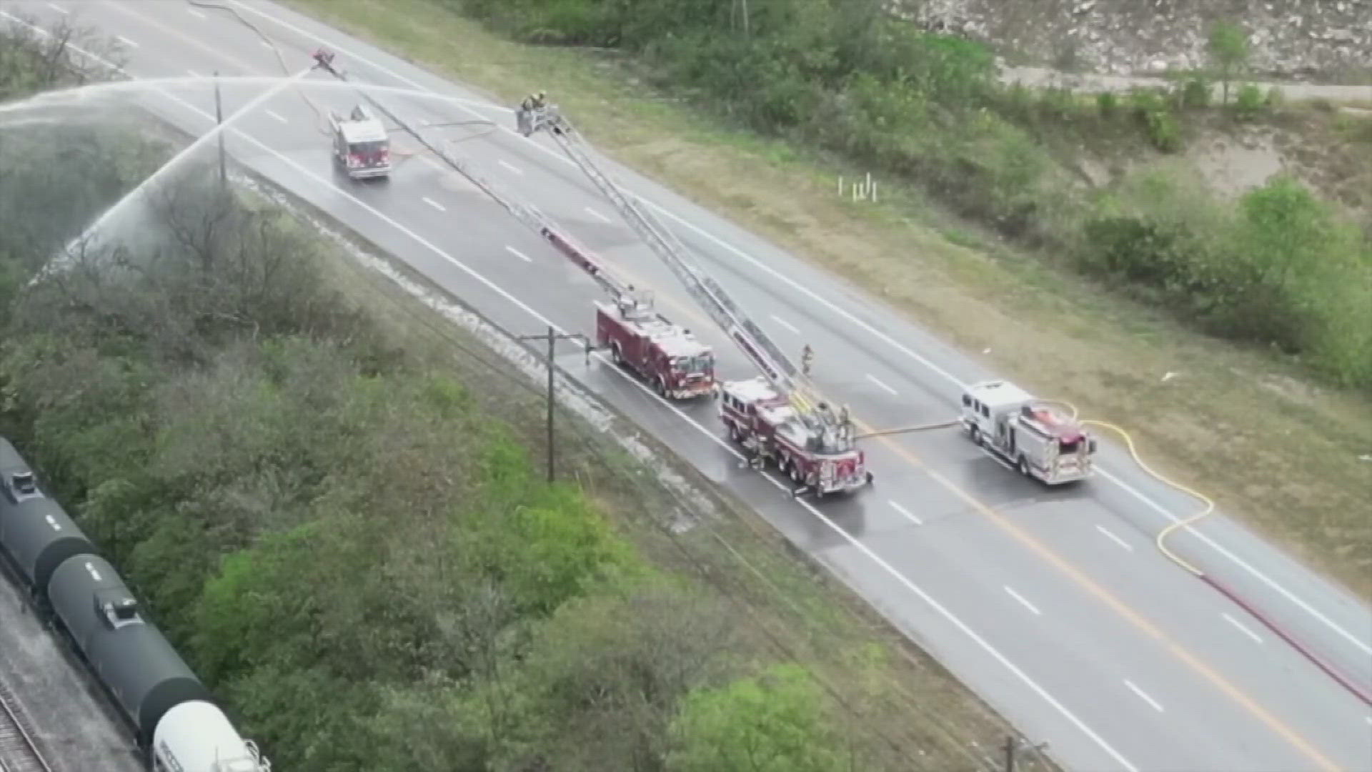 A dangerous chemical leak from a railcar has spurred an evacuation order in an Ohio town.