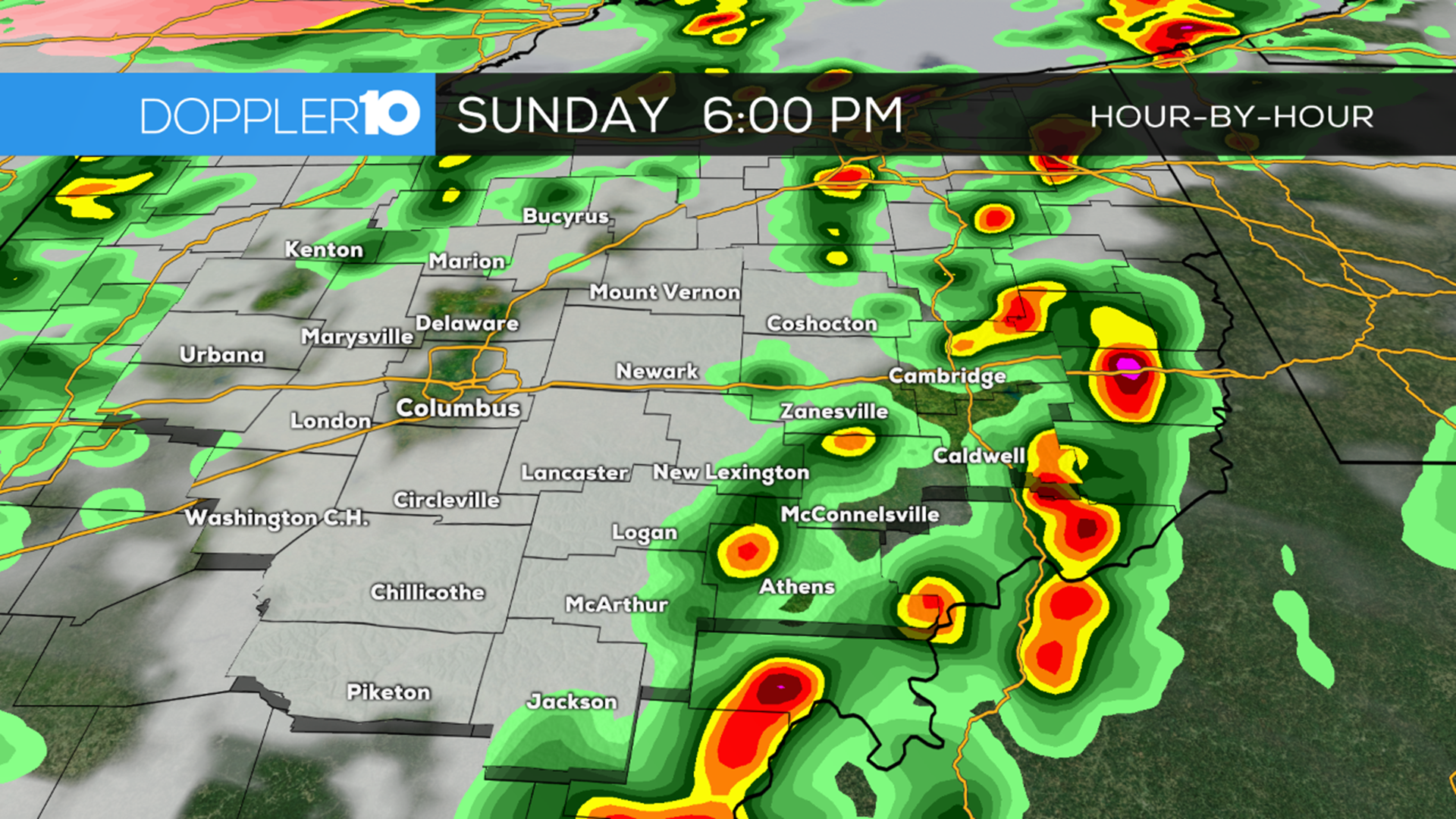 Tracking Sunday severe weather in central Ohio | 10tv.com