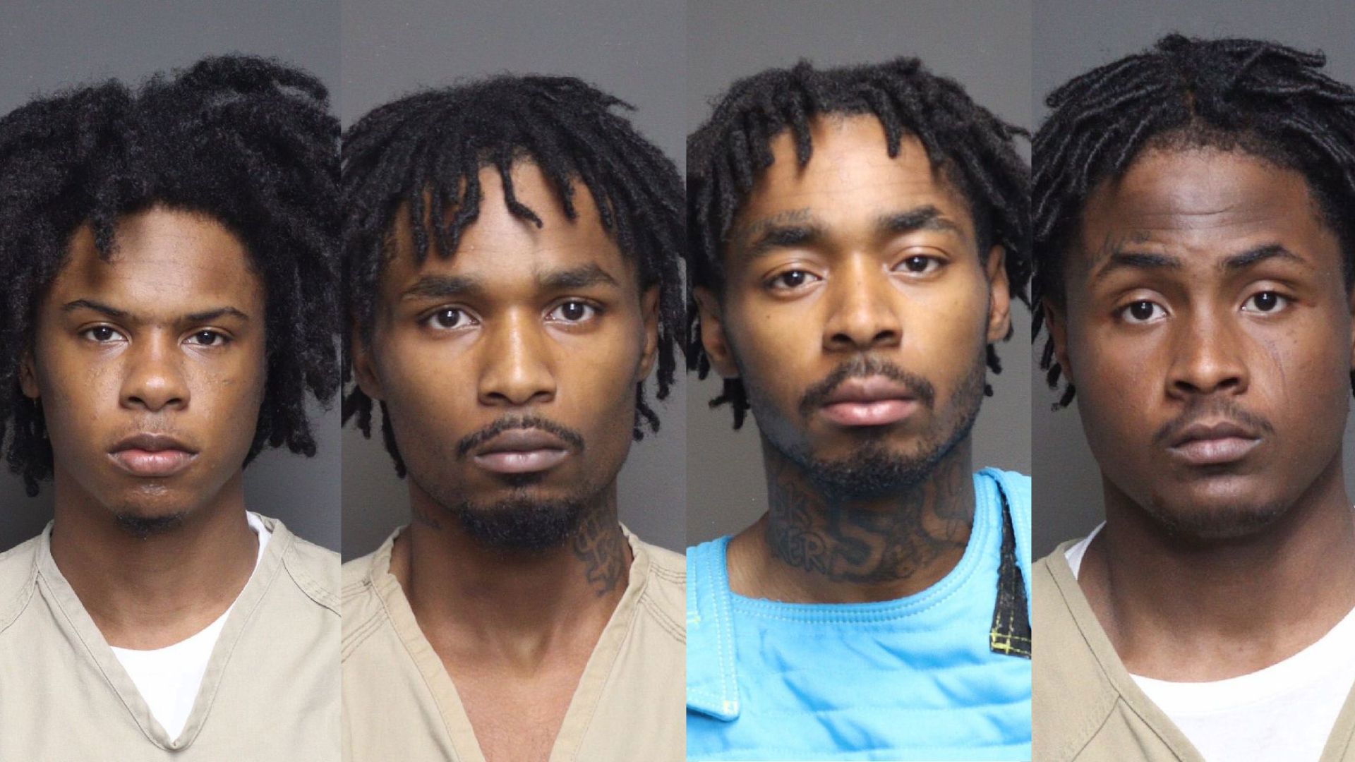 Police said Langford, Person and Terrell were taken into custody without incident by SWAT personnel. Kenrell turned himself in at Columbus police headquarters.