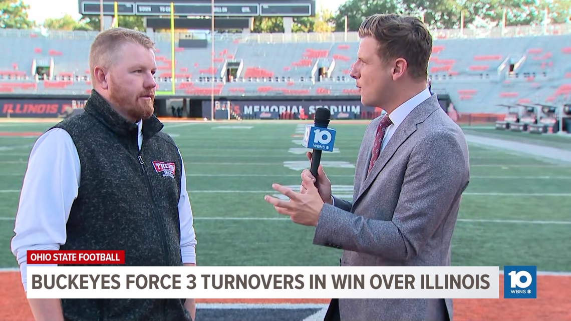 Ohio State dominates Illinois in Big Ten road trip