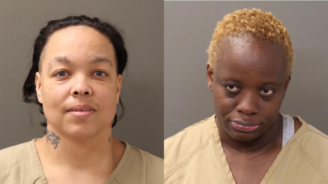 Two children were found with injuries consistent with physical abuse after briefly going missing Monday night, according to court documents.