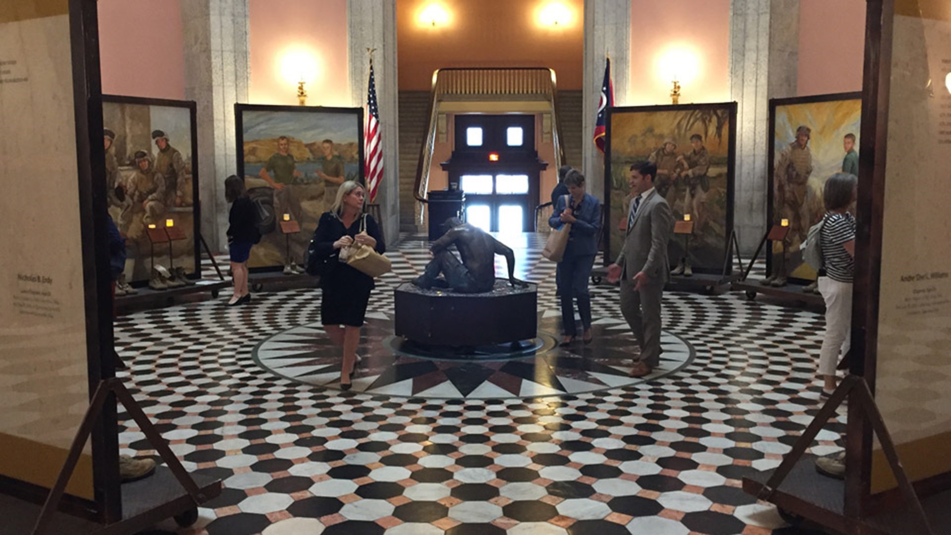 Lima Company Memorial Returns To Ohio Statehouse | 10tv.com