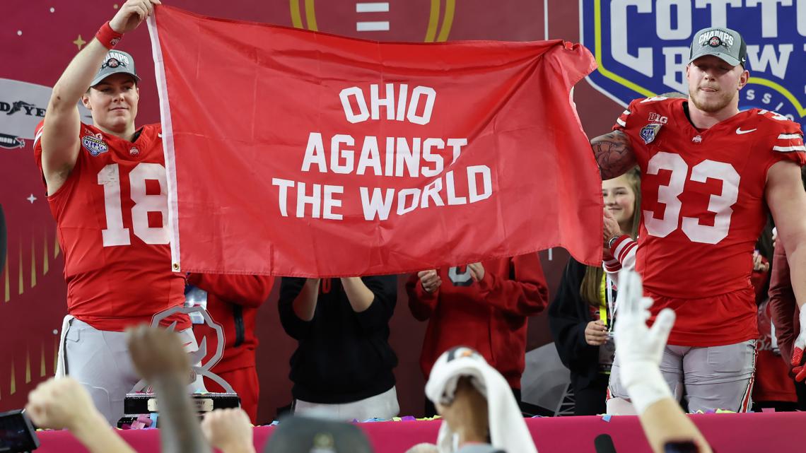 Ohio-Against-The-World Shirt - Special Edition Black On Red T-Shirt Ohio-Against-The-World Shirt - Special Edition Black On Red T-Shirt