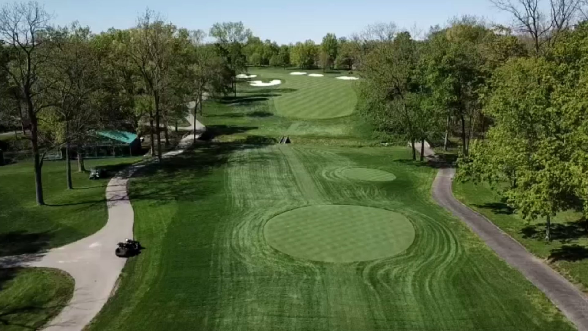 Drone 10 video gives aerial view of all 18 holes at Muirfield Village Golf Club, home of the Memorial Tournament.