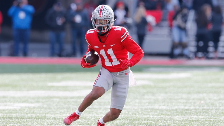 Ohio State wide receiver Jaxon Smith-Njigba selected 20th overall by Seattle Seahawks