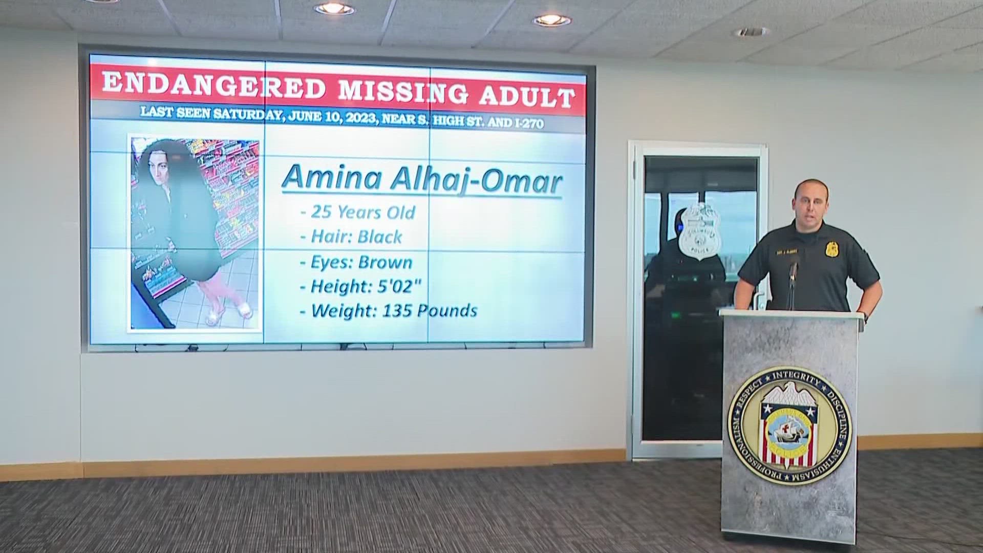 Alhaj-Omar was reported missing by her sister in the evening hours of June 10.