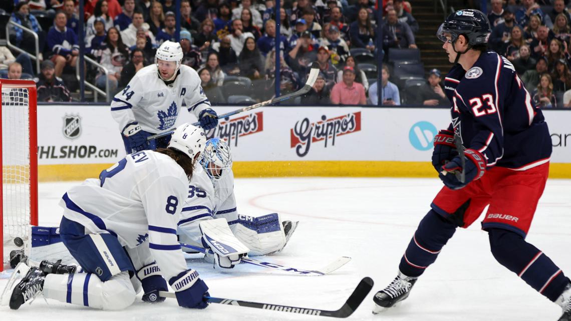 Blue Jackets Beat Maple Leafs 6-2 | 10tv.com