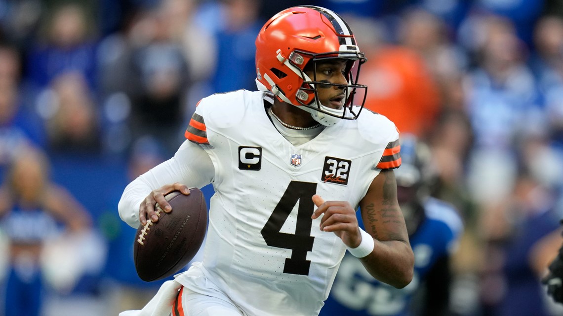 Browns QB Deshaun Watson to resume throwing in March following  season-ending shoulder surgery | 10tv.com