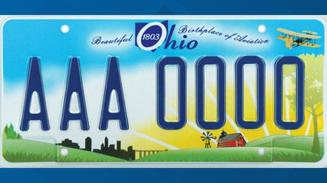 DeWine announces new Ohio license plate