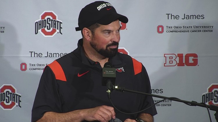Ryan Day postgame interview | Ohio State-Rutgers