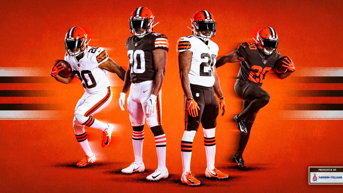 Cleveland Browns unveil new white alternate helmet