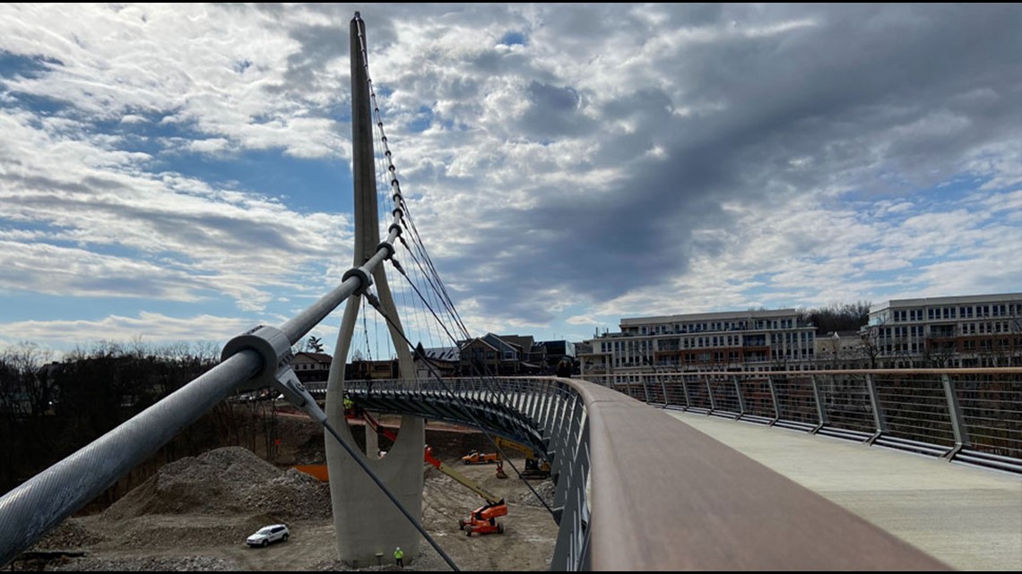 “The Dublin Link” pedestrian bridge officially opens