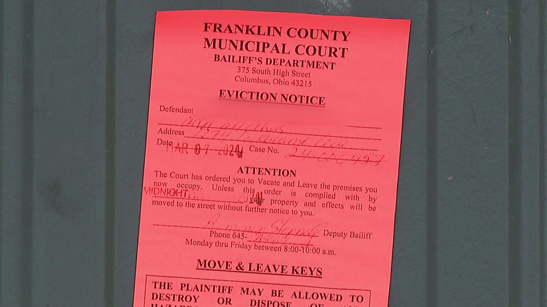 In 2023, the county saw 23,900 evictions, an increase of 12,000 from the year prior. This year, the county is on pace to hit 26,000 evictions.