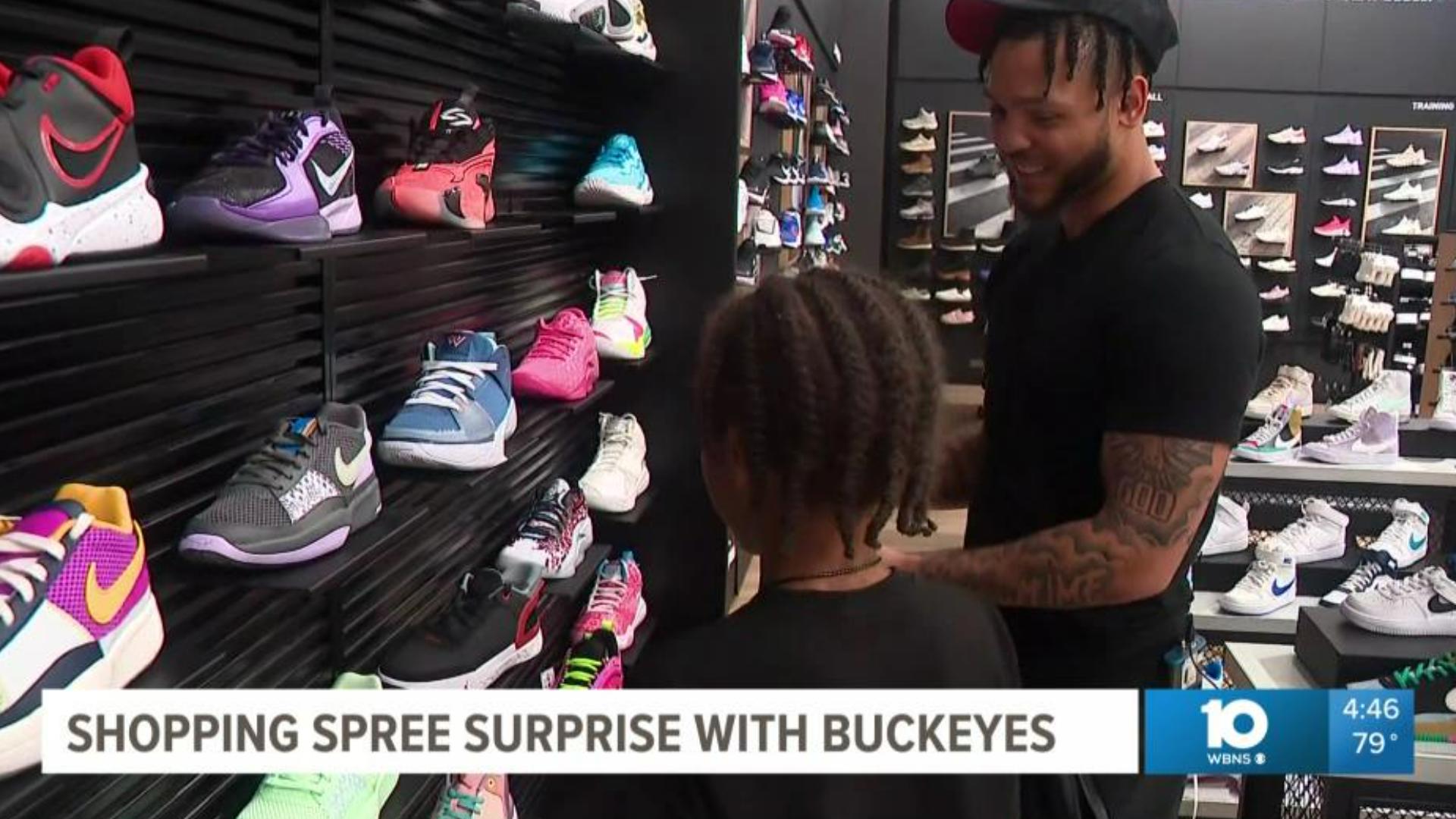 Carnell Tate and Brandon Innis gifted the kids the back-to-school shopping spree of their dreams.