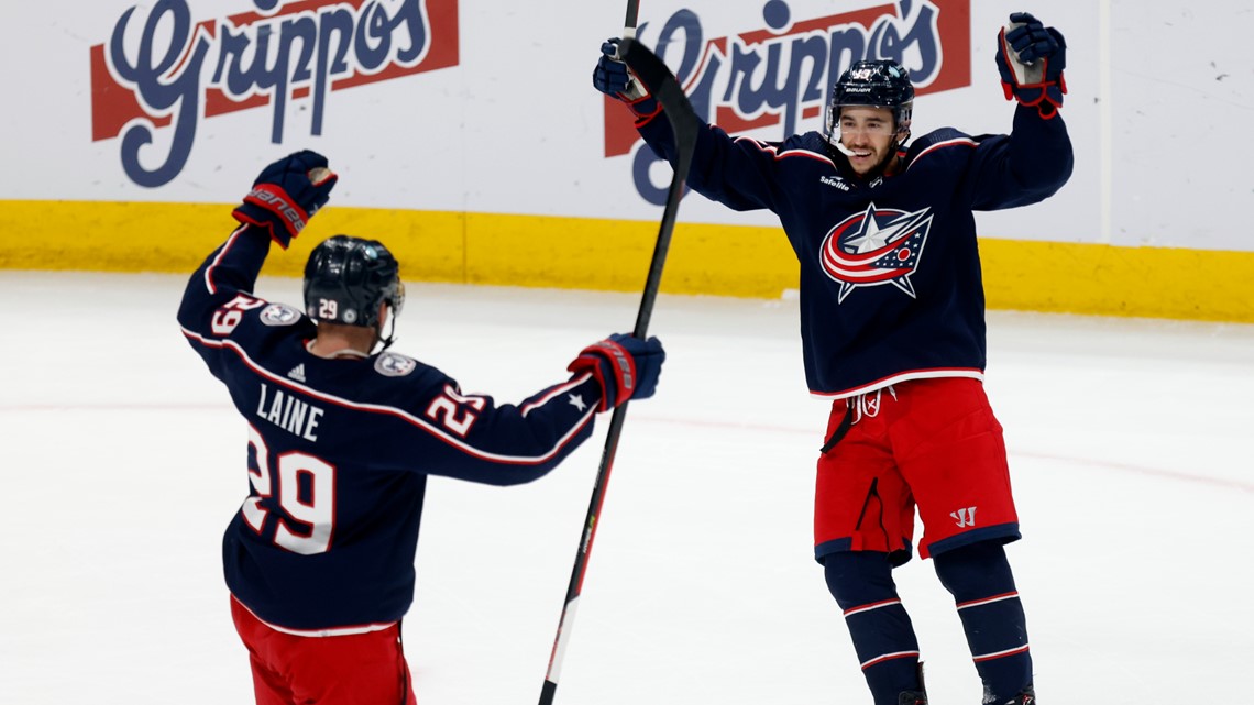 Roslovic scores 2, gets Blue Jackets past Capitals 7-6 in OT - The