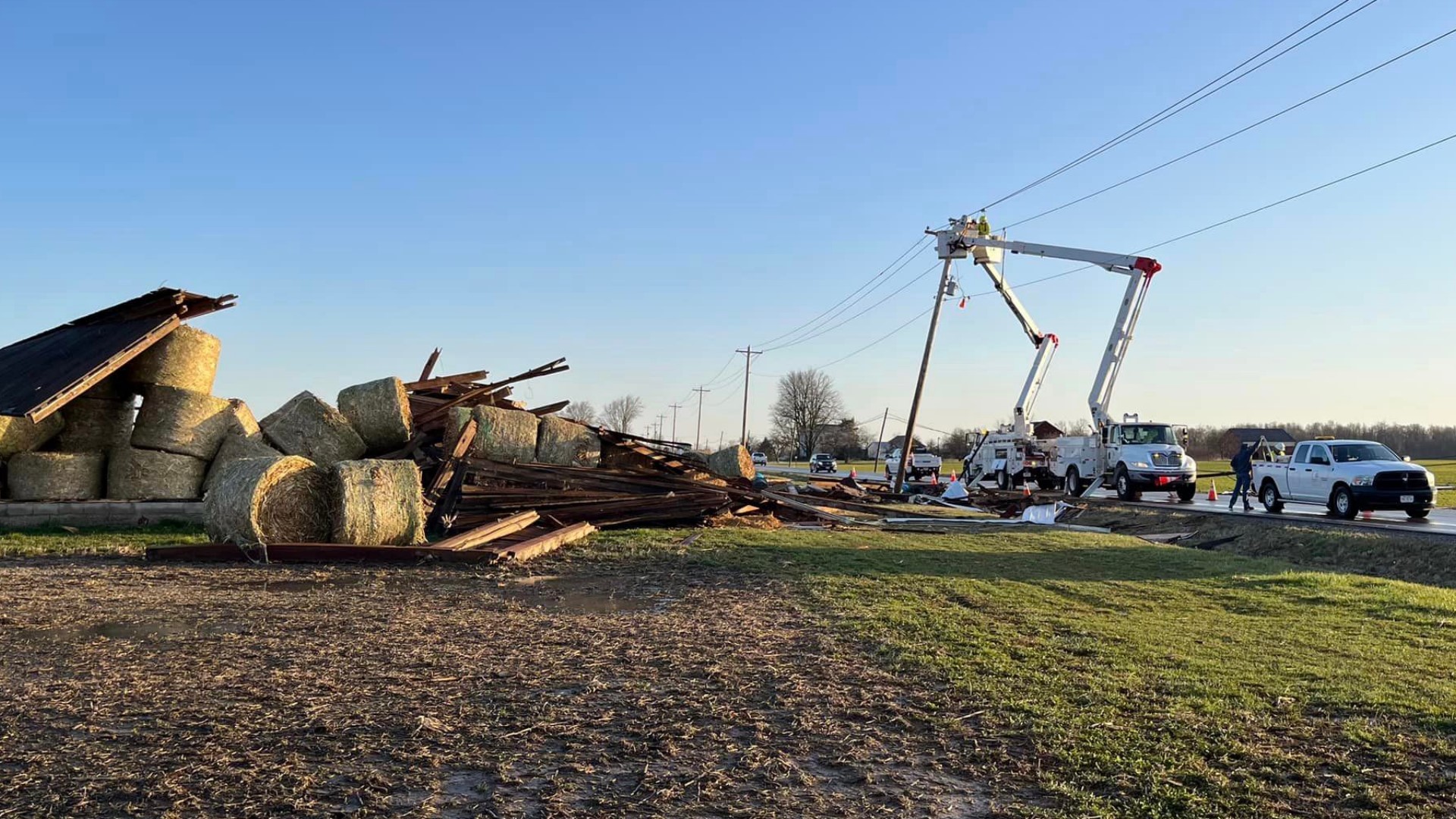 Nearly 2,000 line, tree, contractor, assessor and support personnel are working to restore power throughout the state, according to AEP Ohio.
