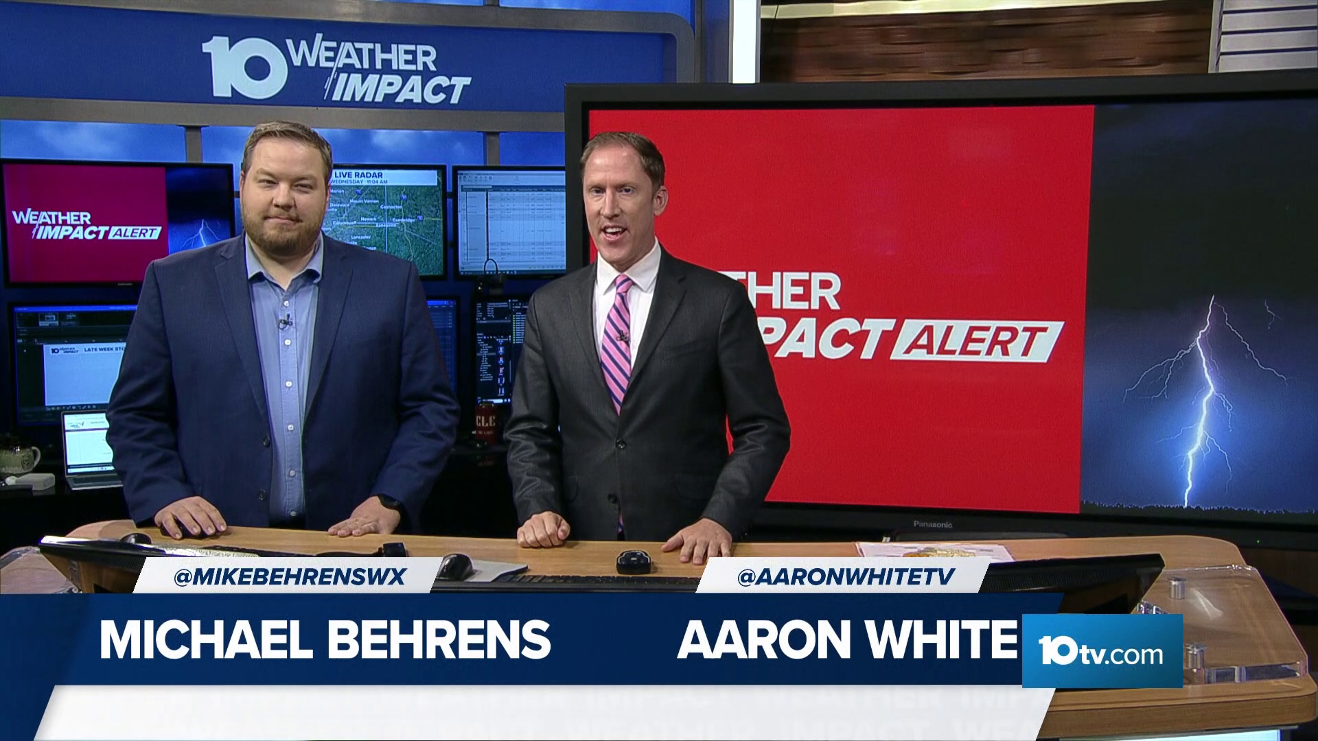 Meteorologists Michael Behrens and Aaron White discuss the 10TV Weather Impact Alert Days on Thursday and Friday.
