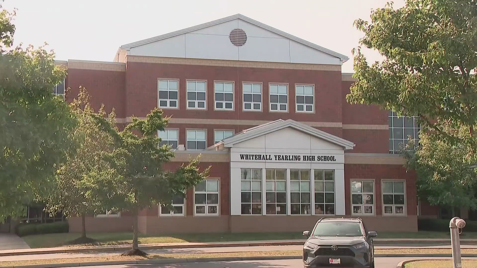 A 16-year-old girl was arrested after she confessed to calling in a threat to Whitehall-Yearling High School, causing the school to go on lockdown Thursday.