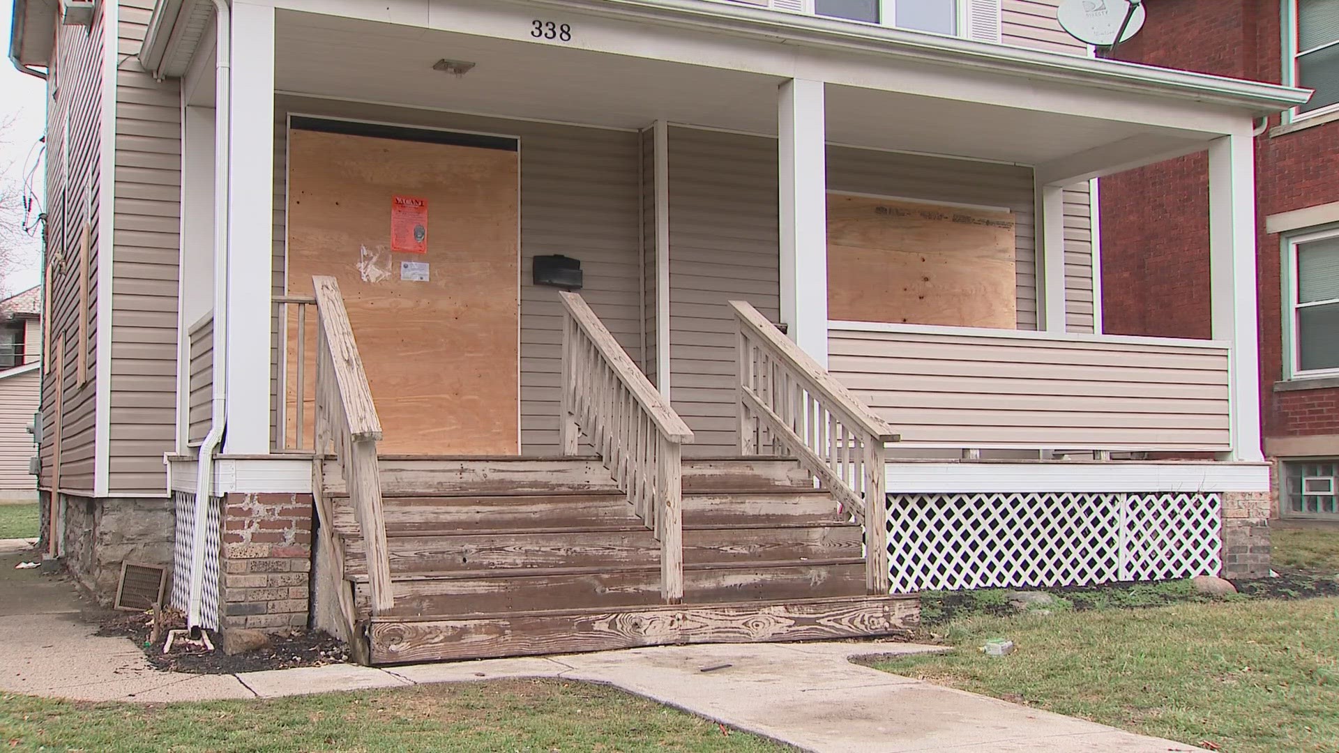 The house at 338 Chittenden Ave. received calls relating to violent crime, theft and more than a dozen disturbances for large parties that led to fights and shots.