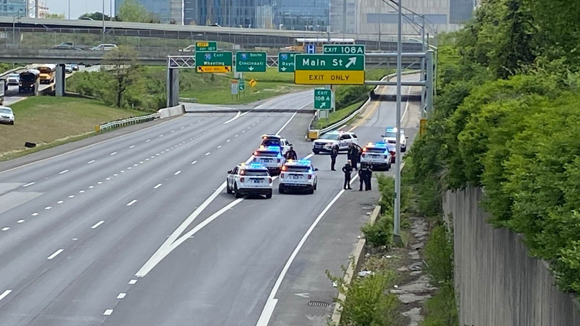 Police respond to shooting on I71 near downtown Columbus