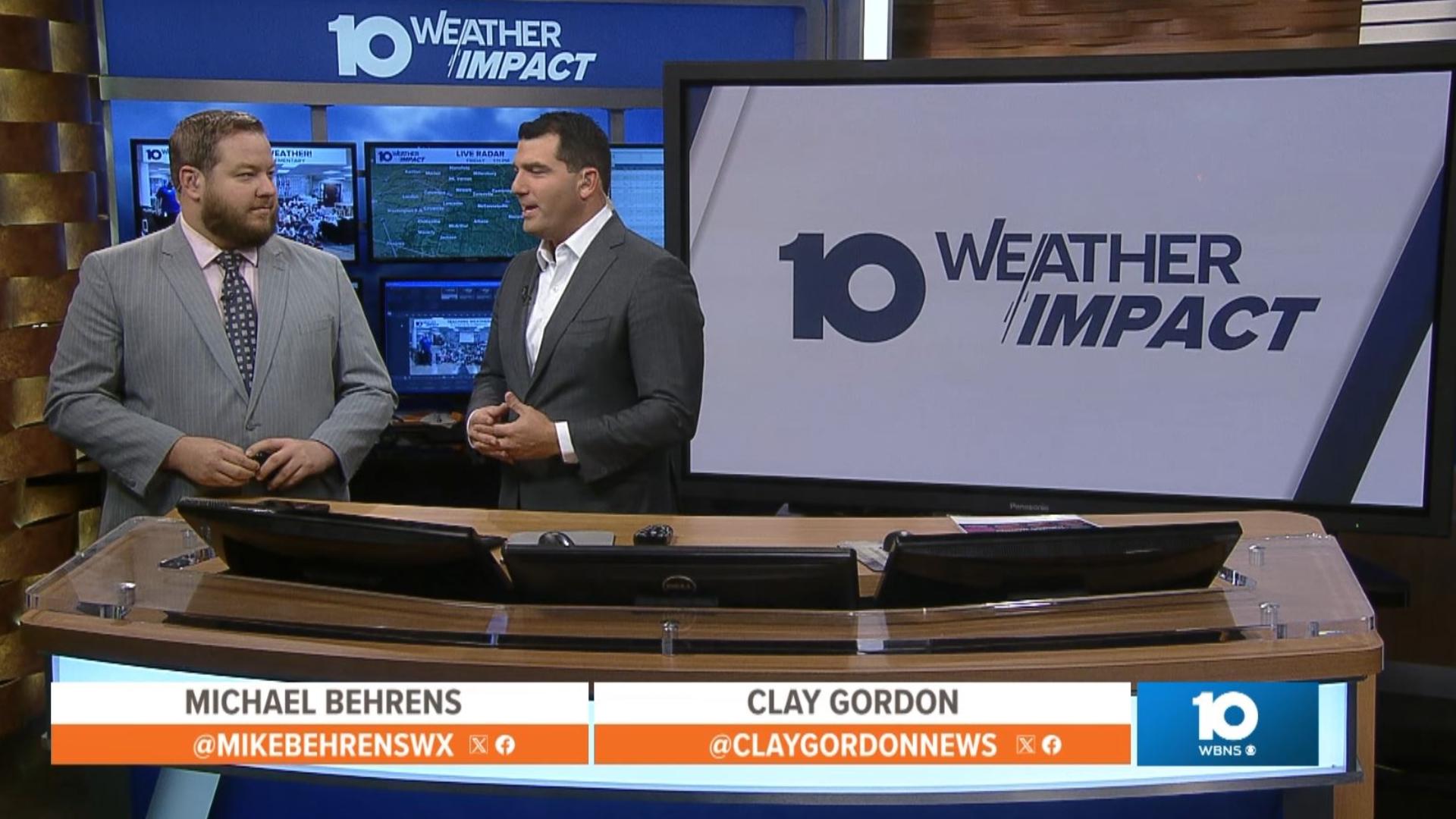 Meteorologist Michael Behrens shares all things weather with 10TV's Clay Gordon... and you! Today's topics: tracking the next chance for rain; preparing for winter.