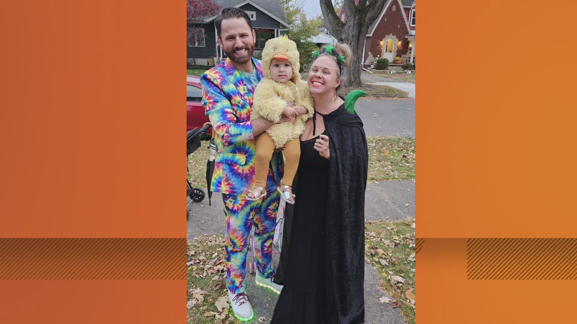 It was Jay Plyburn's family's first Halloween celebration in Columbus.