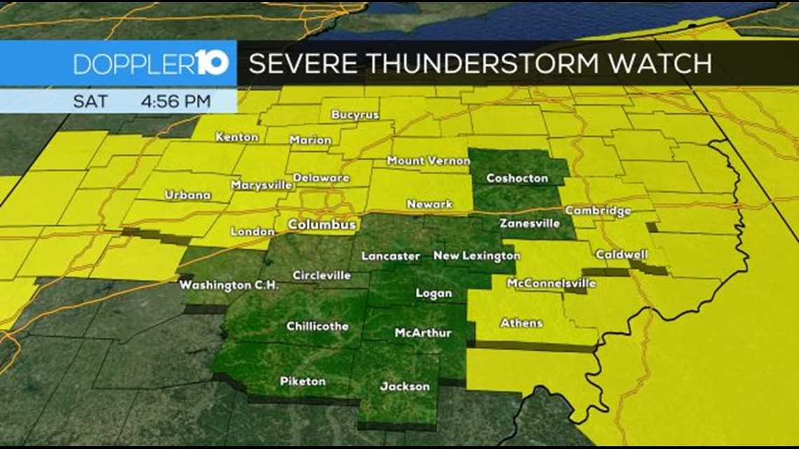 Tracking Severe Weather In Central Ohio May 25 2019 6016
