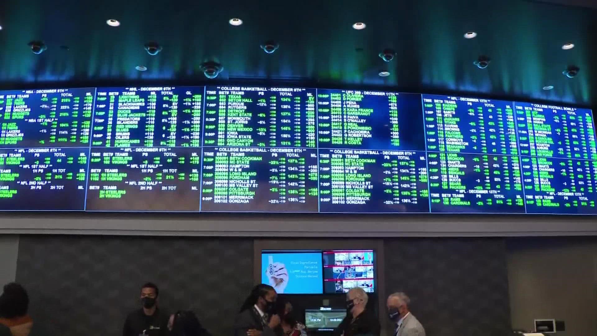 Sports betting becomes legal in Ohio Jan. 1, 2023.