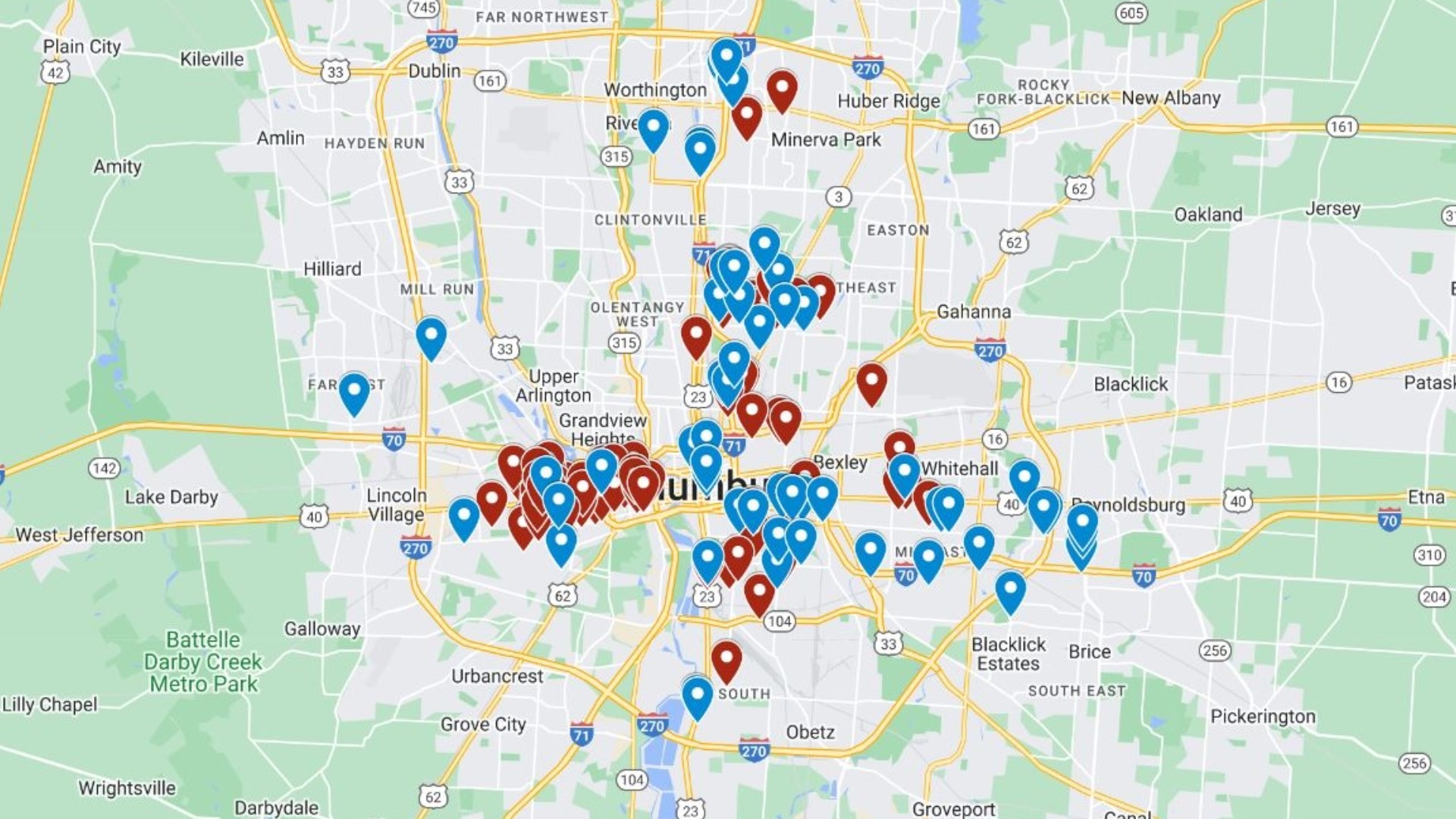 Since January 2019, more than 150 properties in Columbus were given court orders to shut down.