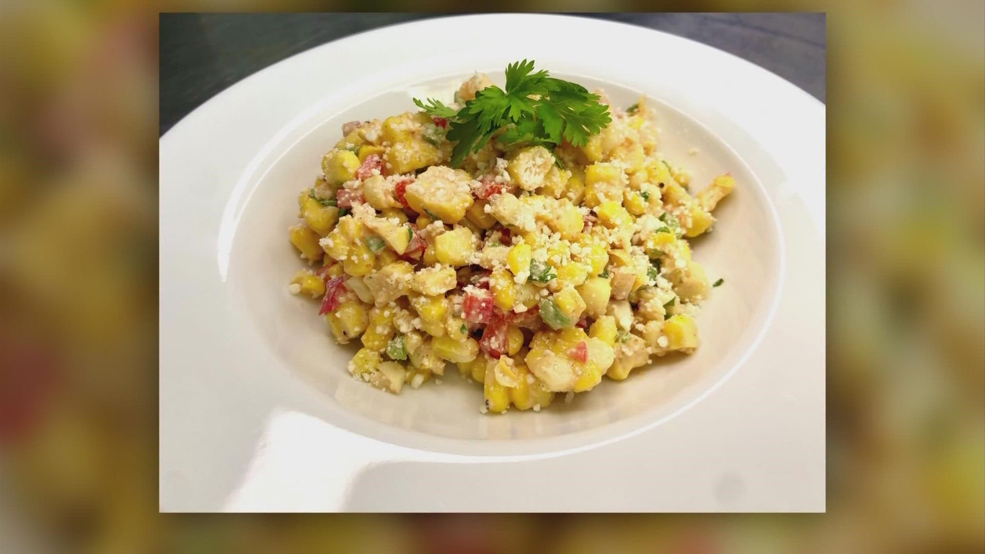 10TV's Brittany Bailey takes the corn off the cob and makes it the star of this delicious salad.