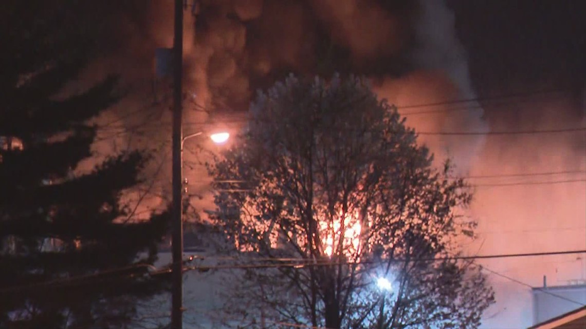 7 injured, one still missing, in a paint plant explosion
