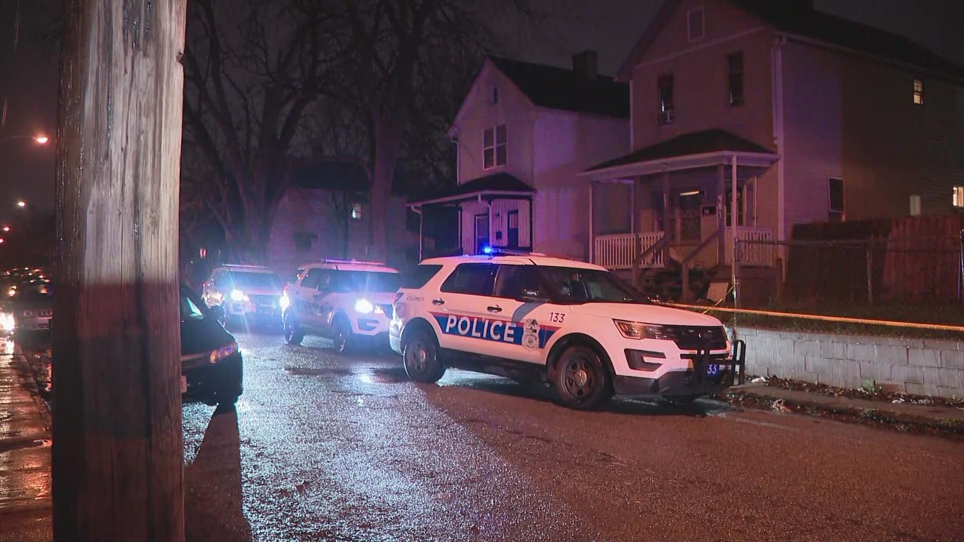 Police said the shooting happened just after 5 p.m. in the 400 block of East Markison Avenue off of Parsons Avenue.